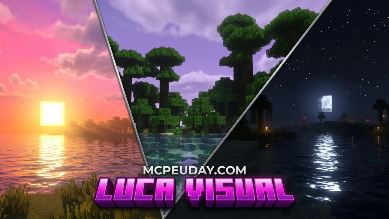 Luca Visual Shader (26.x, 1.21) – MCPE/Bedrock Shader