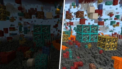 X Ray with Night Vision Addon (26.x, 1.21) – Find Diamonds & Ores Fast in Minecraft Bedrock