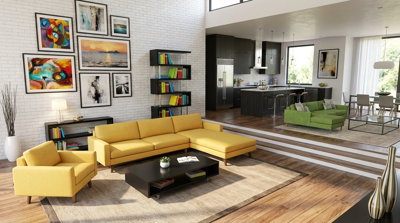 Modern Furniture Addon 26.x (1.21) for Minecraft Bedrock – 750+ Furniture Blocks Download