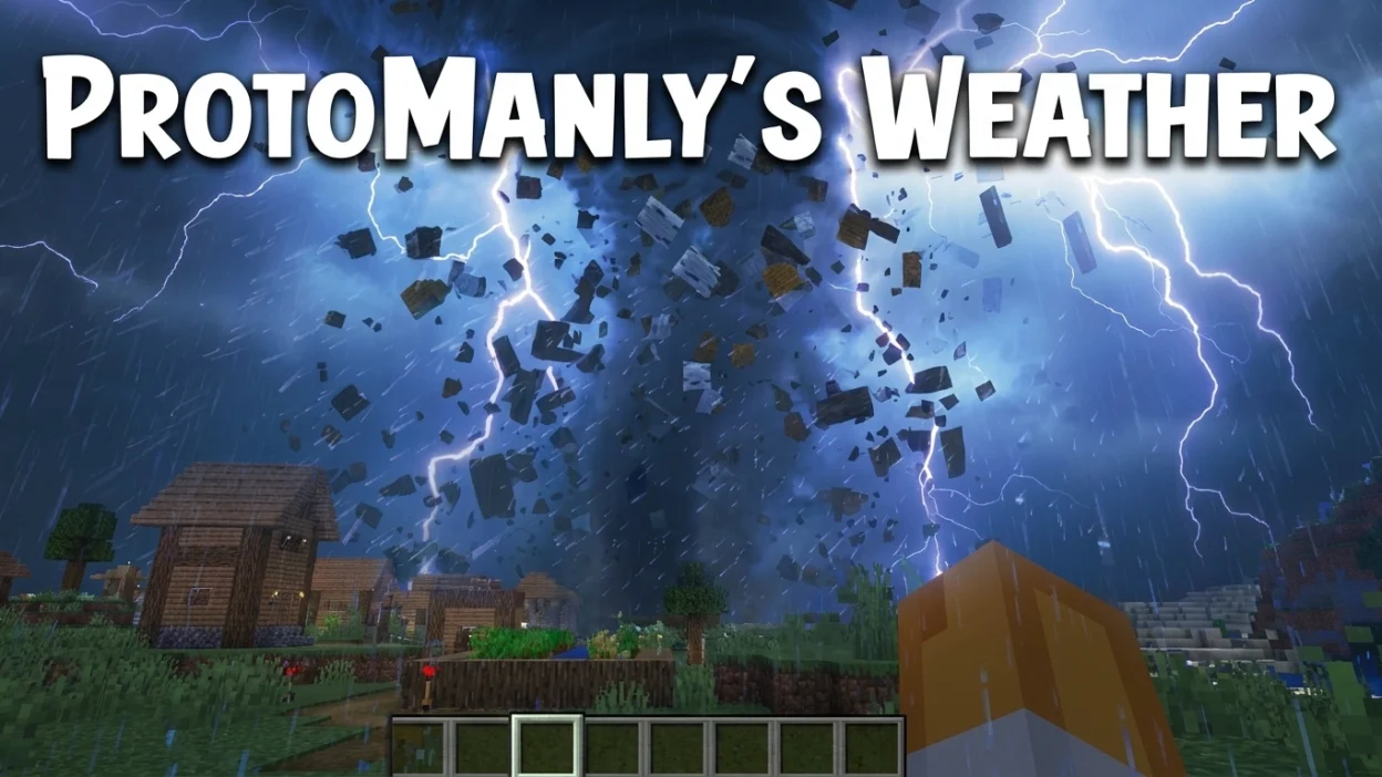 ProtoManly Weather Mod (2026) – Best Minecraft Tornado & Weather Mod Download Guide