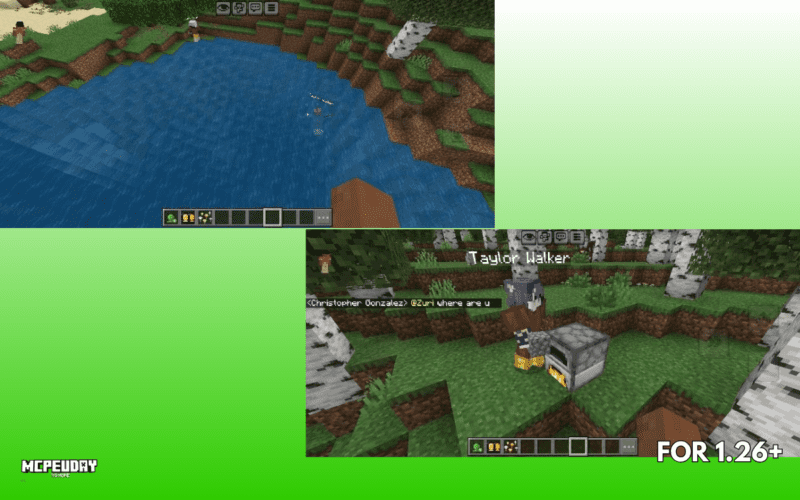AI Multiplayer Addon (26.x) for MCPE – Smart AI Teammates in Minecraft