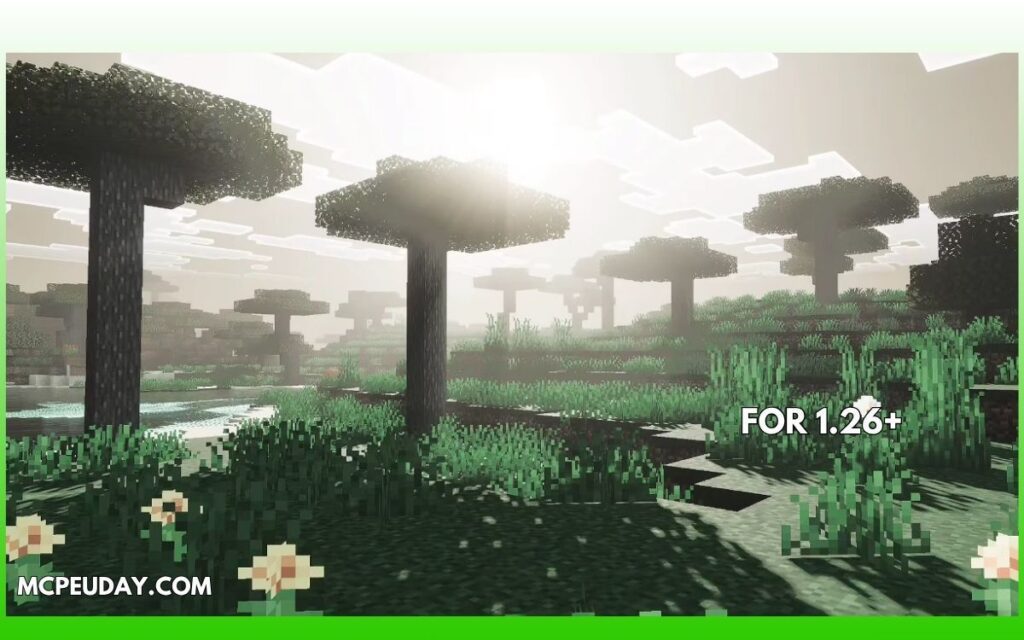 Abandoned City Visual Shader (26.x, 1.21) for MCPE Download (2)