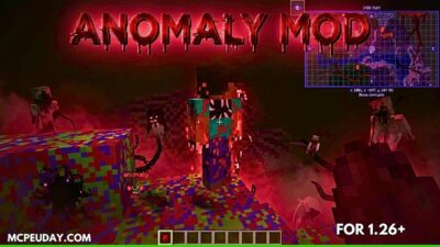 Anomaly Mod (26.x, 1.21) – Horror Addon for MCPE