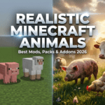 Best Realistic Minecraft Animals Mods & Texture Packs for Java + MCPE