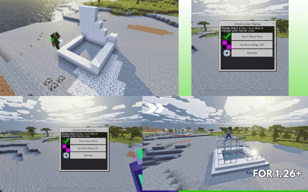 Construction Replay Addon