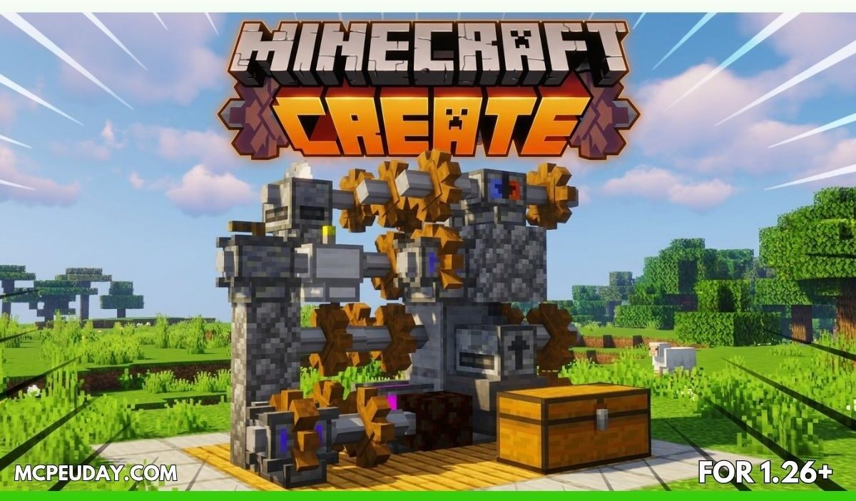 Create Addon (26.x, 1.21) for MCPE – Best Automation Mod for Minecraft Bedrock