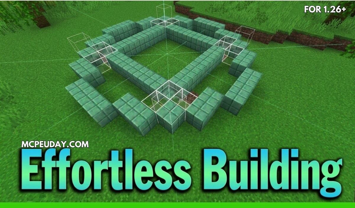 Effortless Building Mod (26.x, 1.21) – Build Massive Structures Faster in Minecraft