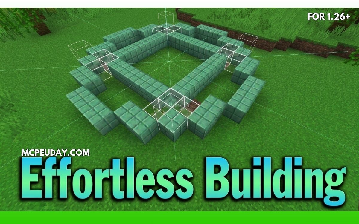 Effortless Building Mod (26.x, 1.21) – Build Massive Structures Faster in Minecraft
