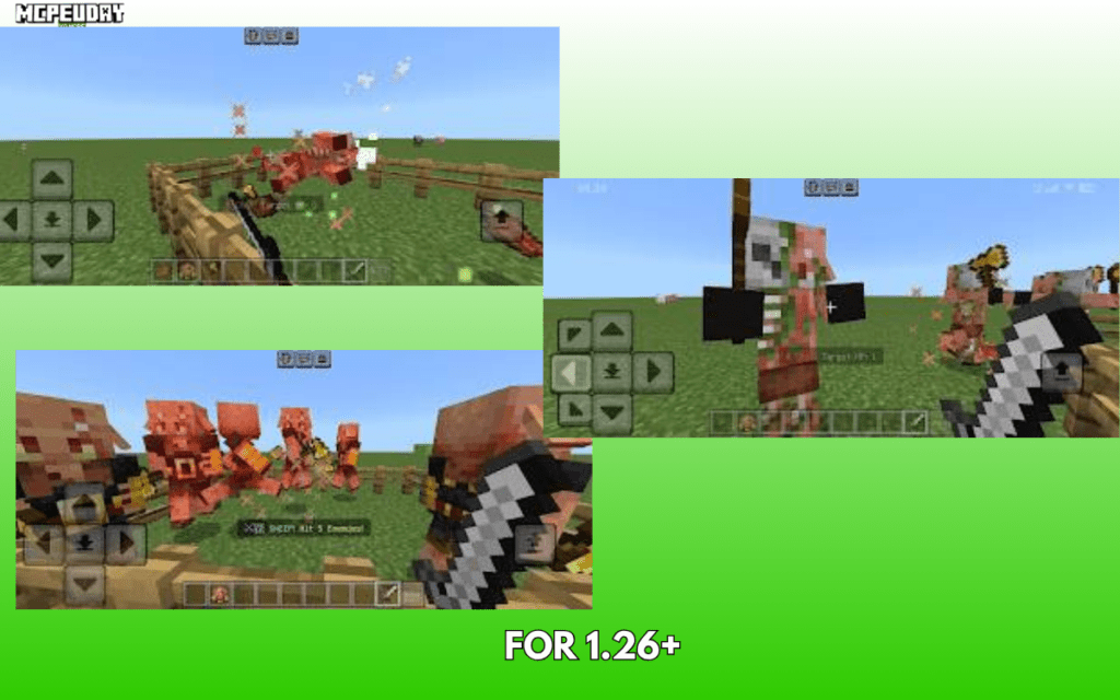 Java Combat Addon (26.x) for MCPE Screenshots