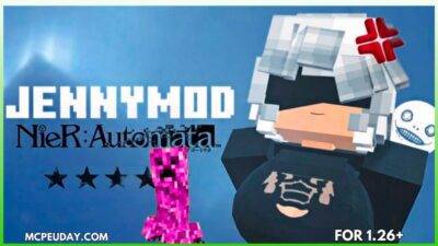 Jenny Nier Automata Addon (1.21+) Download for MCPE – 2B Mod