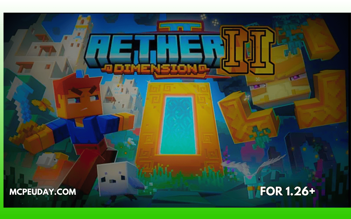 Minecraft Aether Dimension Mod (1.21, 1.20) – MCPE Download Guide