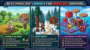 Best Minecraft Biomes for Hardcore Survival Mode (Top Picks 2026)