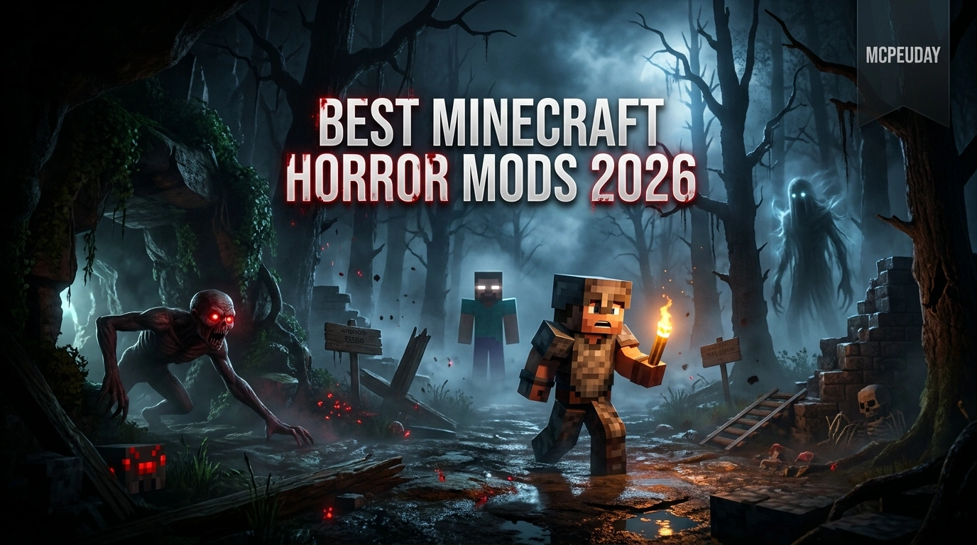 Best Minecraft Horror Mods for Java & Bedrock (2026 Guide)