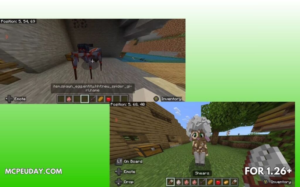 Mob Girls Addon (26.x, 1.21) –  Screenshots (1)