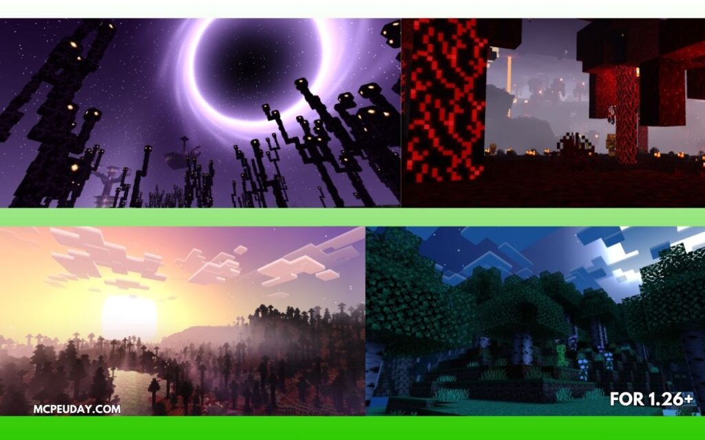 Newb X Ale Renewed Shader (26.x, 1.21) – MCPE/Bedrock Shader