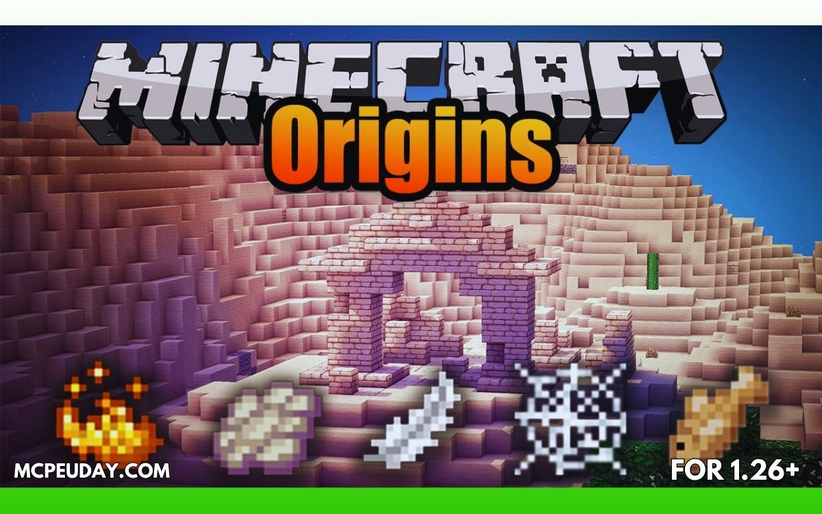 Origins Mod (1.21, 26.x) – Best RPG Race Mod for Minecraft