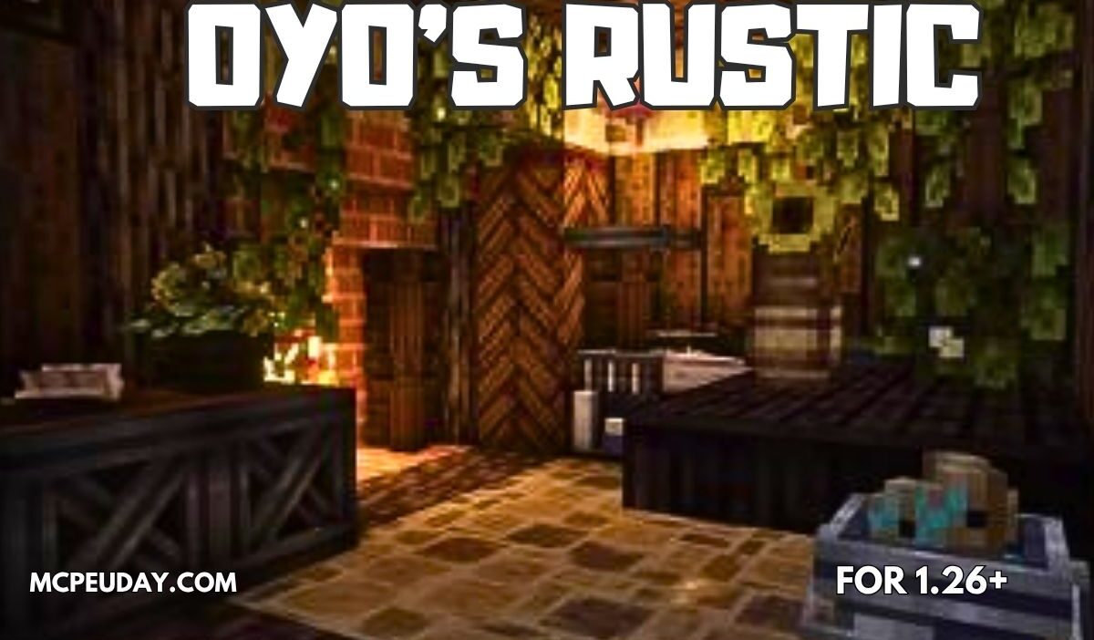 Ovo’s Rustic Redemption Texture Pack 1.21 / 1.20 – Best Medieval Minecraft Resource Pack