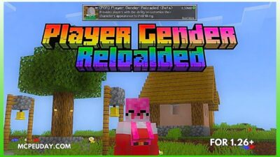 Player Gender Reloaded Addon (1.21+) Download for MCPE
