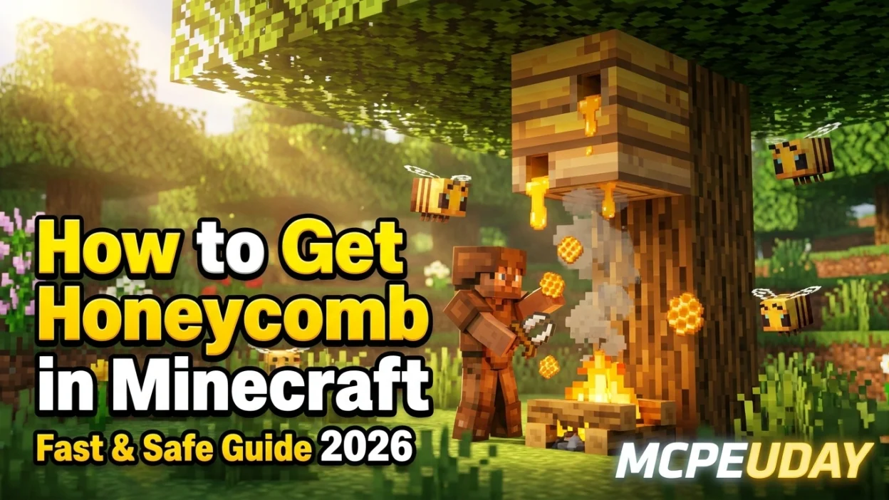How to Get Honeycomb in Minecraft (2026 Guide) Fast & Safely