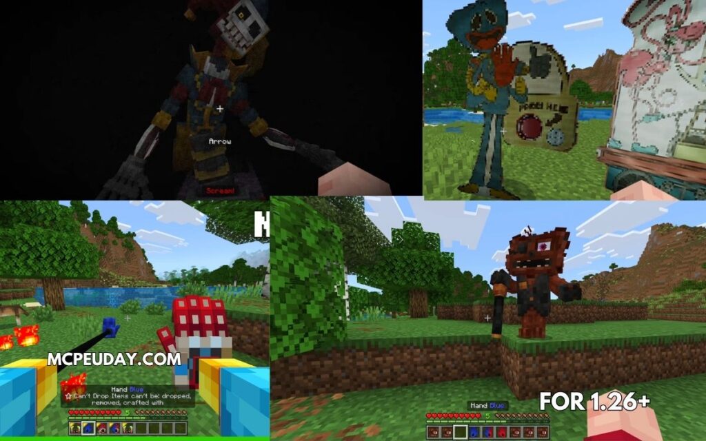 Poppy Playtime 5 Addon (1.21) – Screenshots