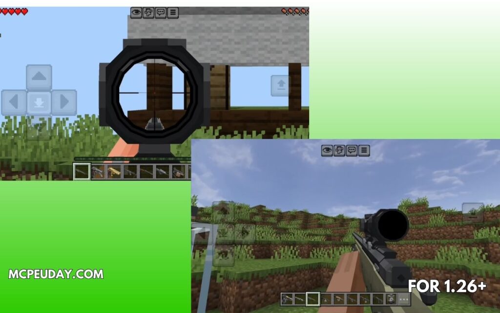 TACZ Addon (1.21) for MCPE – Realistic 3D Guns & Tactical Combat