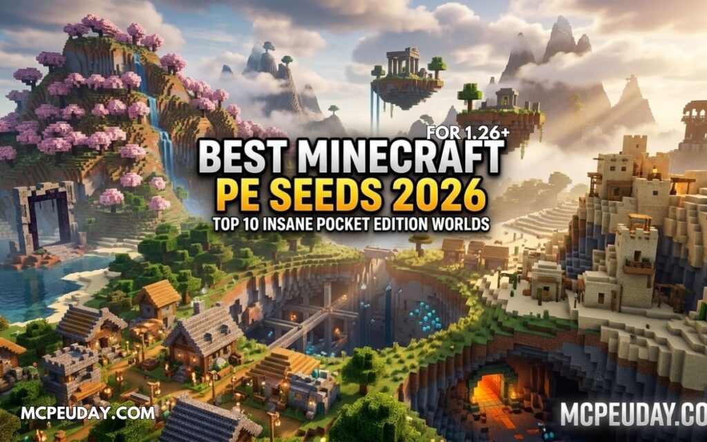 The Ultimate List of Cool Minecraft Seeds Pocket Edition Players Need