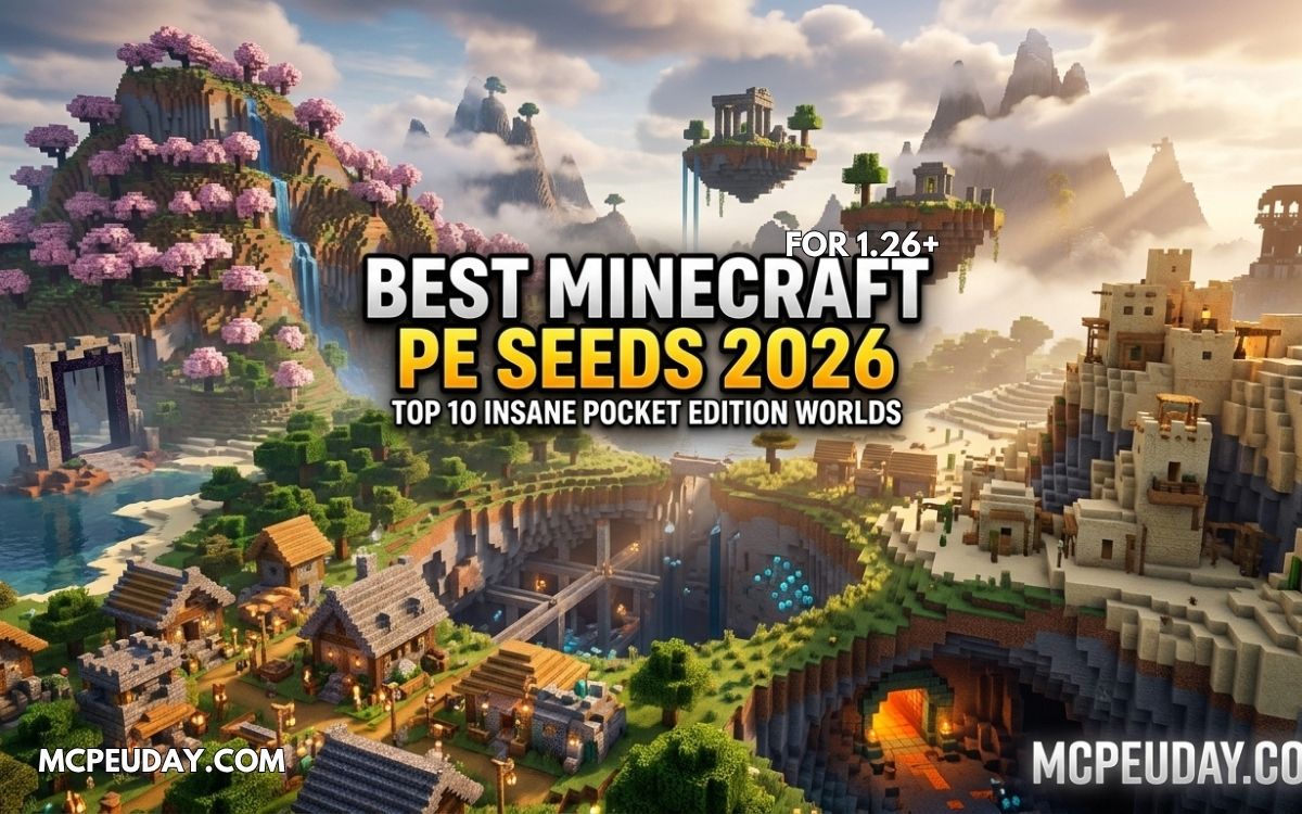 The Ultimate List of Cool Minecraft Seeds Pocket Edition Players Need