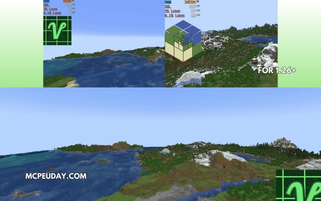 Voxy Mod (26.x, 1.21) – Massive Render Distance & Better Performance in Minecraft (2)