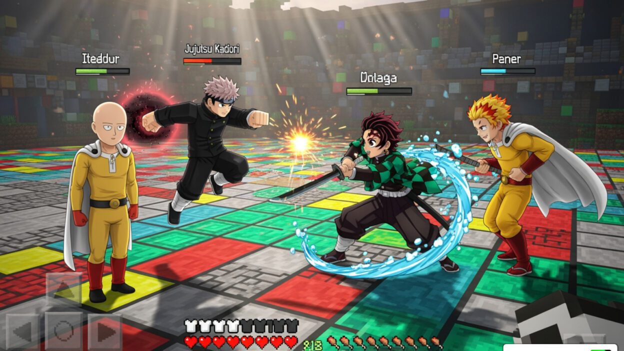 Universal Craft Addon 26.x (1.21) Download – Anime PvP, Gojo, Sukuna & 1v1 System