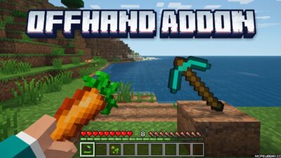 Raiyon’s Useful Offhand Addon (26.x, 1.21) – MCPE/Bedrock Mod