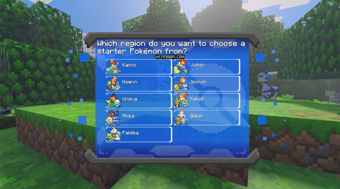 SERP Pokédrock Addon (26.x, 1.21) – MCPE/Bedrock Mod
