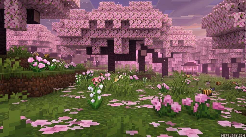 RG Shader Minecraft Bedrock realistic visuals