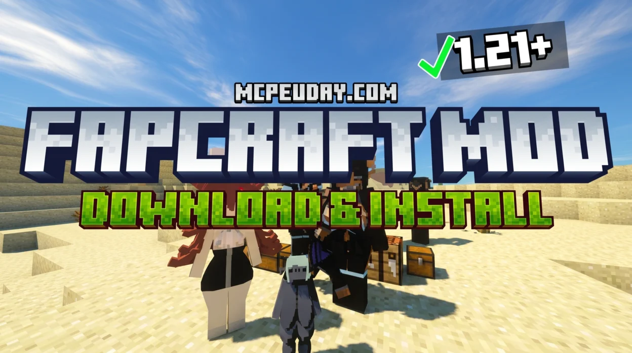 Fapcraft Addon (26.x, 1.21) — MCPE/Bedrock Mod