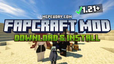 Fapcraft Addon (26.x, 1.21) — MCPE/Bedrock Mod