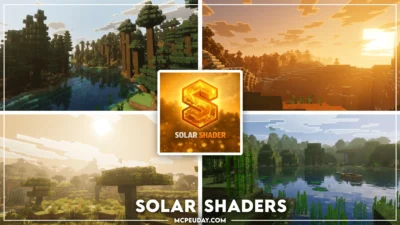 Solar Shader (26.x, 1.21) – MCPE/Bedrock Shader