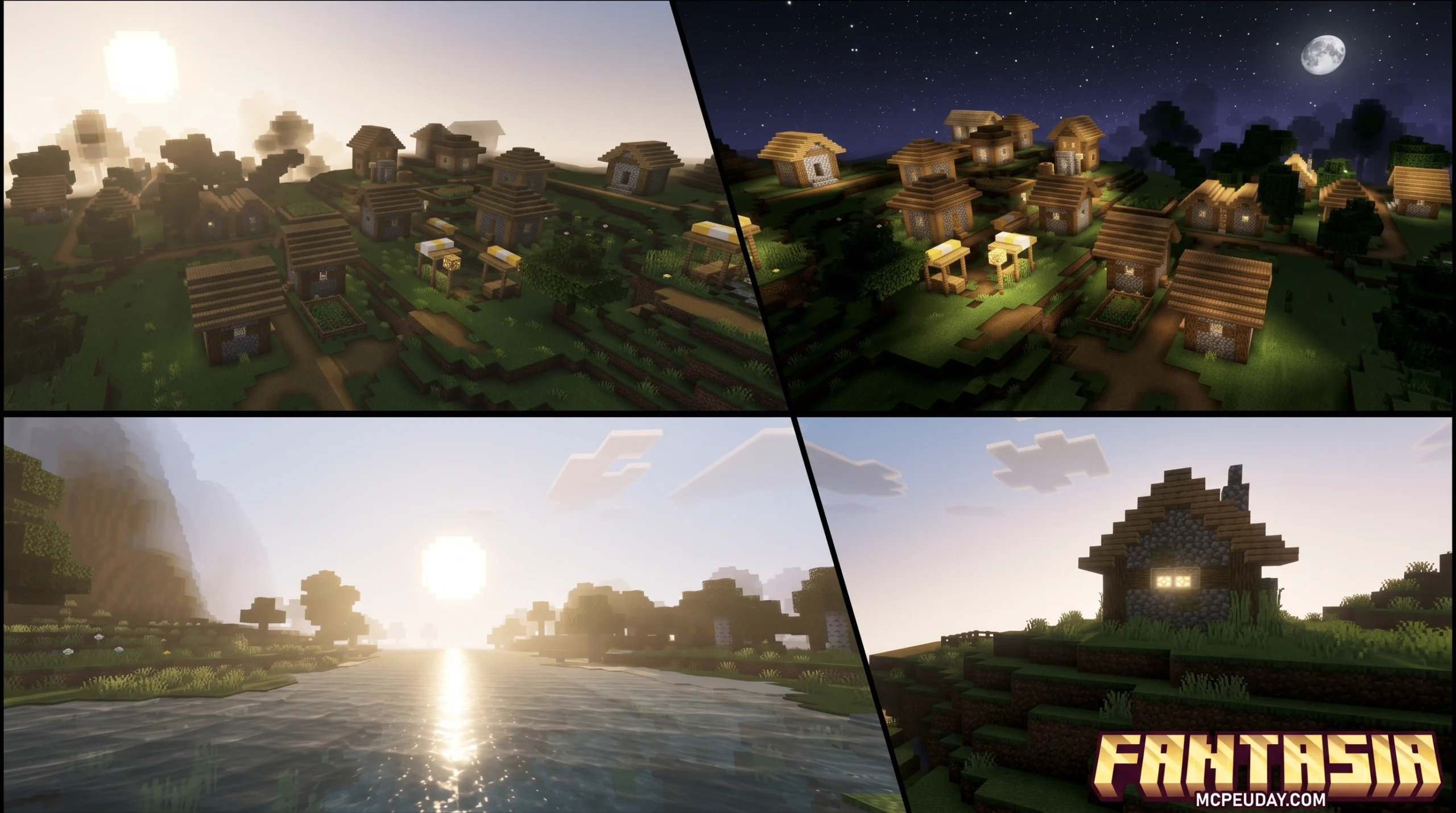 Fantasia Shader (26.x, 1.21) – MCPE/Bedrock Shader