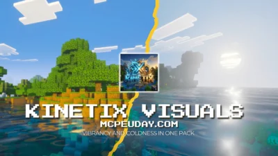 Kinetix Visuals Shader (26.x, 1.21) – MCPE/Bedrock Shader