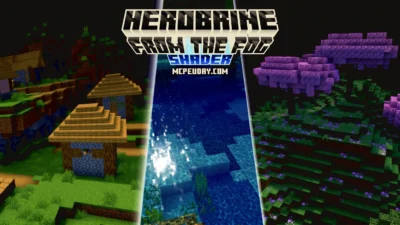 Herobrine from the fog Shader (26.x, 1.21) – MCPE/Bedrock Shader