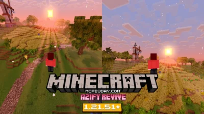 AziFy Revive Shader (26.x, 1.21) – MCPE/Bedrock Shader