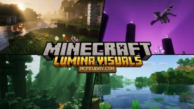 Lumina Visuals Shader (26.x, 1.21) – MCPE/Bedrock Shader