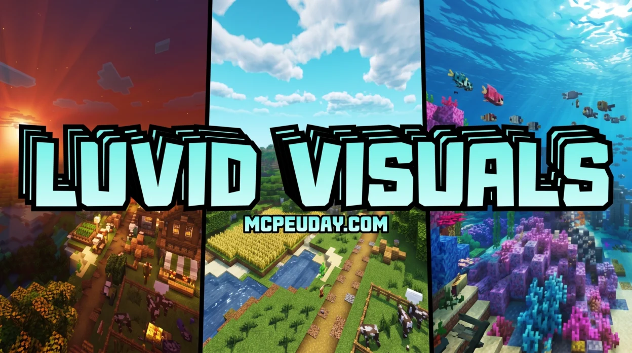 Luvid Visuals Shader (26.x, 1.21) – MCPE/Bedrock Shader