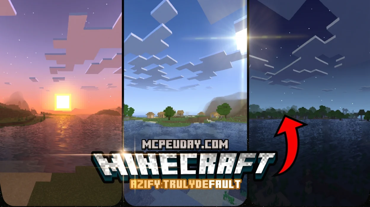 AziFy Truly Default Shader (26.x, 1.21) – MCPE/Bedrock Shader