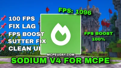 Sodium Mod V6 (26.x, 1.21) – MCPE/Bedrock Mod