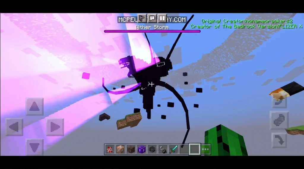 Cracker’s Wither Storm Addon (26.x, 1.21) – MCPE/Bedrock Mod