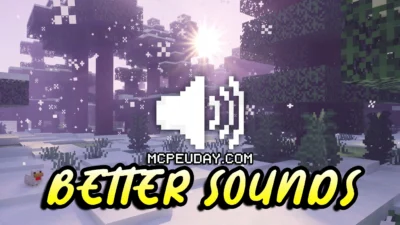 Better Sounds Resource Pack (26.x, 1.21) – MCPE/Bedrock Texture Pack