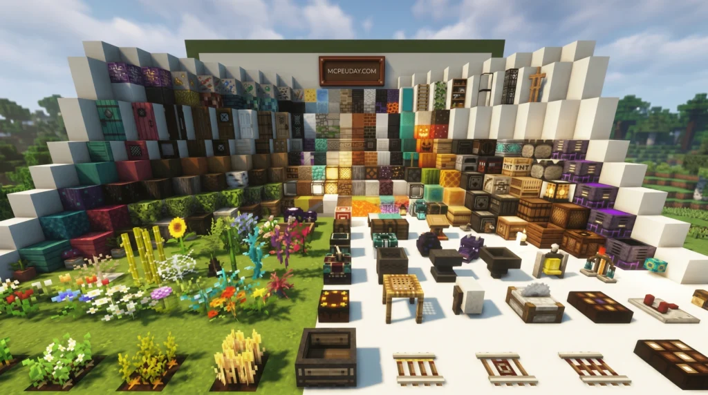 Mizuno’s 16 Craft Texture Pack (26.x, 1.21) – MCPE/Bedrock Texture PackC