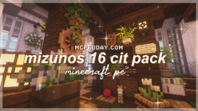 Mizuno’s 16 Craft Texture Pack (26.x, 1.21) – MCPE/Bedrock Texture Pack