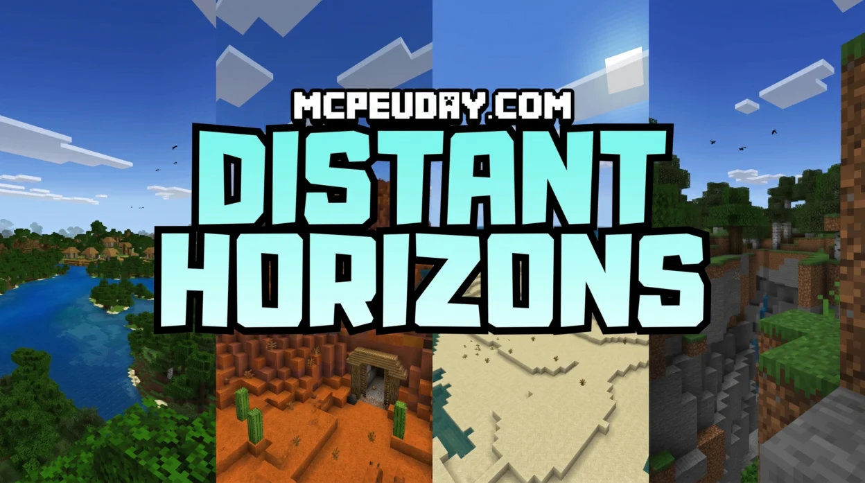 Distant Horizons Texture Pack (26.x, 1.21) – MCPE/Bedrock Texture Pack