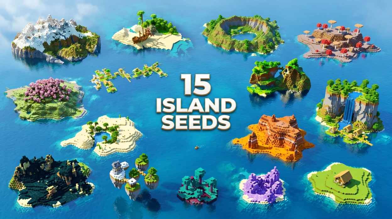 15 Best Minecraft Island Seeds