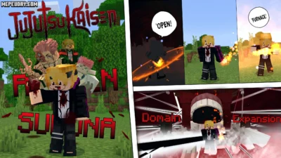 Jujutsu Awakening Addon (26.x, 1.21) – MCPE/Bedrock Mod